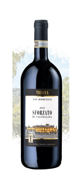 Sforzato di Valtellina DOCG
SAN DOMENICO Triacca 
** MAGNUM **