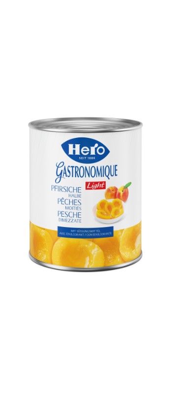 Pfirsich Halbe Light Hero
Pesche dimezzate light Hero