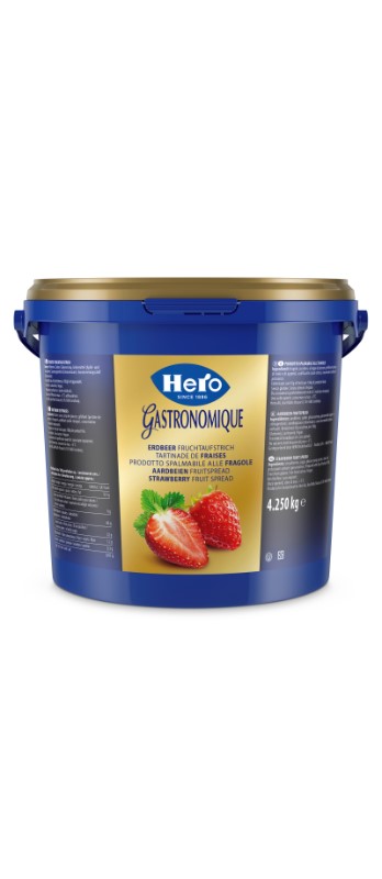 Erdbeerkonfitüre Hero
Confettura di fragola Hero