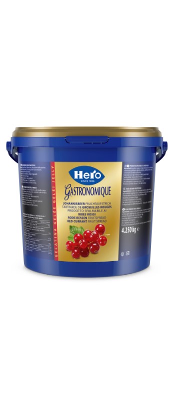 Roter Johannisbeergelée Hero
Gelatina di ribes Hero