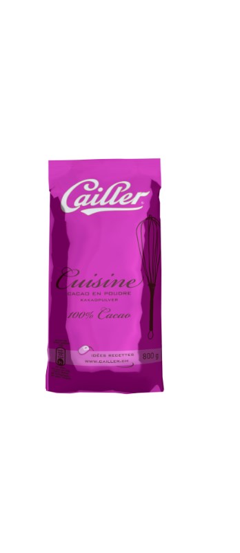 Cacao Cailler Nestle Pulver ***ungezuckert*** 100%
Cacao in polvere Cailler 
senza zucchero