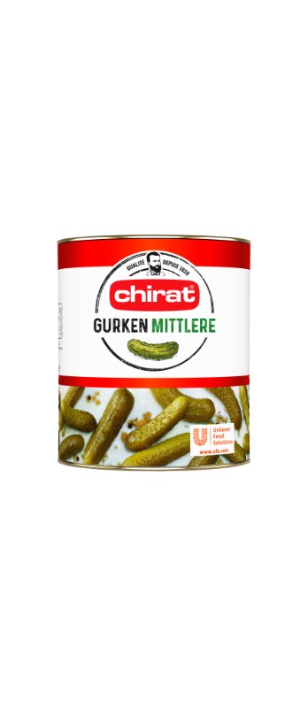 Gurken mittelfein Chirat
Cetrioli semi-fini Chirat