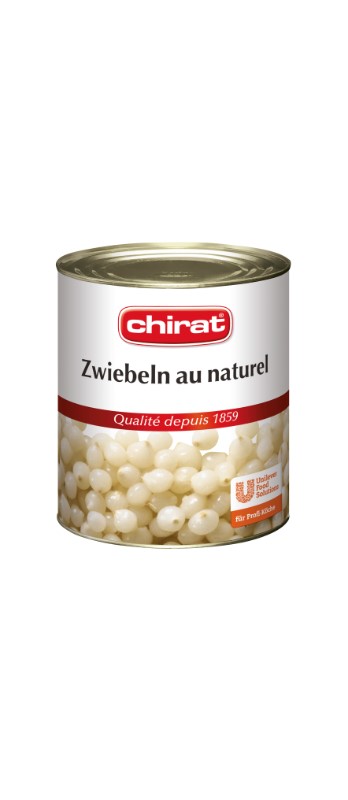 Zwiebeln au naturell Chirat
Cipolline al naturale Chirat