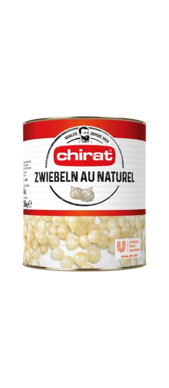 Zwiebeln au naturell Chirat
Cipolline al naturale Chirat