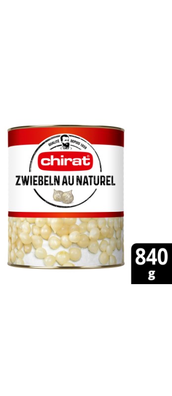 Zwiebeln au naturell Chirat
Cipolline al naturale Chirat