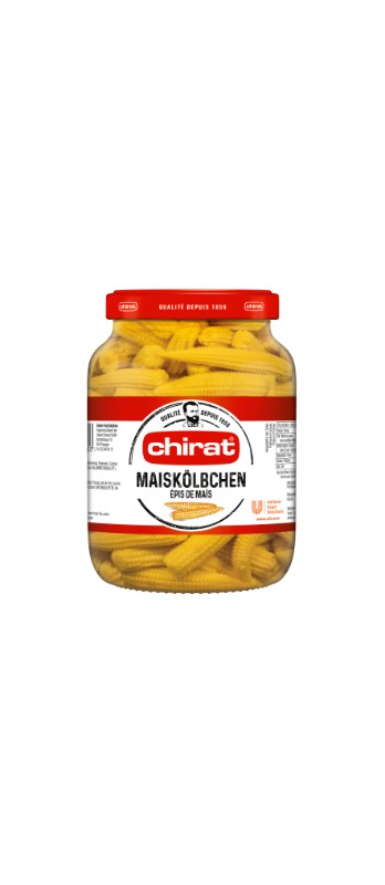 Maiskölbchen Chirat
Pannocchiette di mais Chirat