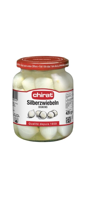 Silberzwiebeln Chirat
Cipolline Chirat, Net 265 g