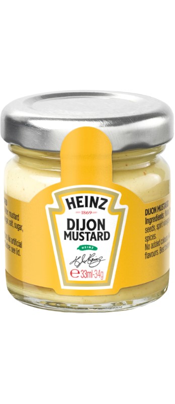 Senf Heinz, Gläser Portionen
Senape Heinz, vasetti porzioni