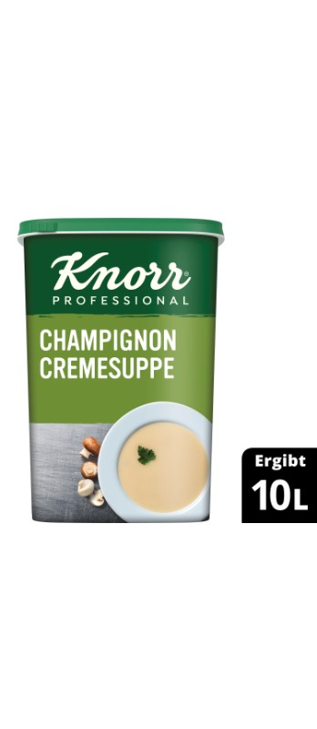 Champignon Cremesuppe 1-2-3
Crema ai champignon Knorr