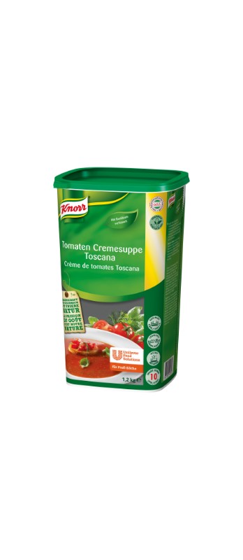 Tomaten Cremesuppe Toscana Knorr
Minestra di pomodoro (Basilico)Knorr