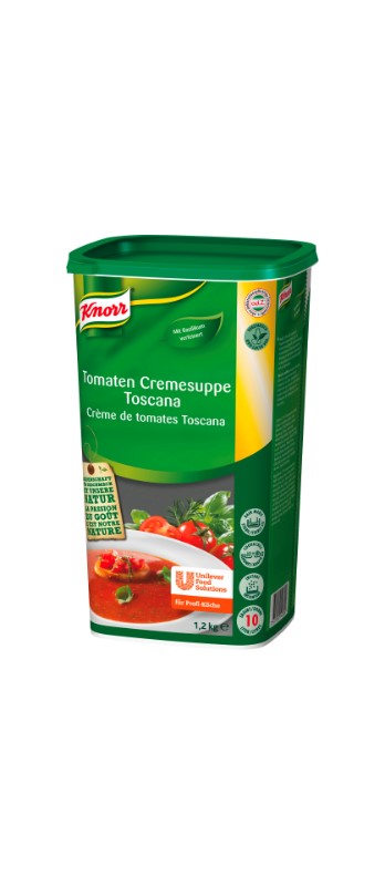 Tomaten Cremesuppe Toscana Knorr
Minestra di pomodoro (Basilico)Knorr