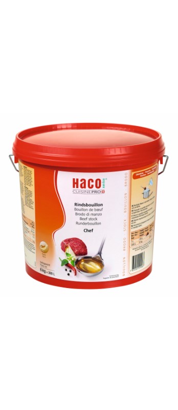 Rindsbouillon Paste Chef Haco
Brodo di manzo Chef Haco