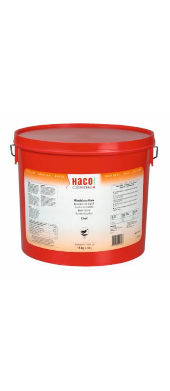 Rindsbouillon Paste Chef Haco
Brodo di manzo Chef Haco