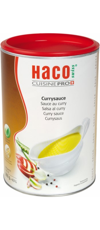 Currysauce Haco
Salsa al curry Haco
Aktiv, auf Vorbestellung