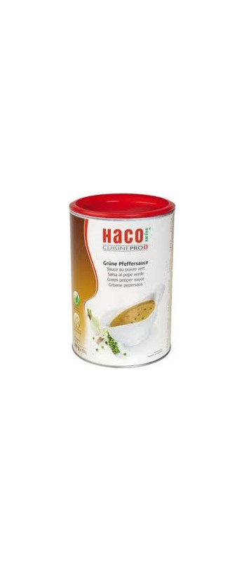 Grüne Pfeffersauce Haco
Salsa al pepe verde Haco
Aktiv, auf Vorbestellung
