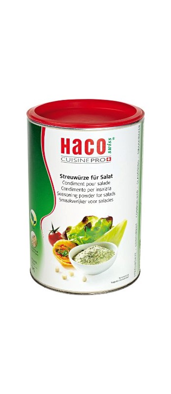 Streuwürze für Salat Haco
Condimento per insalata Haco