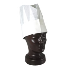 Kochmütze King 21.6/23 cm hoch, weiss
Cappello cucina King, bianco (scatola blu)