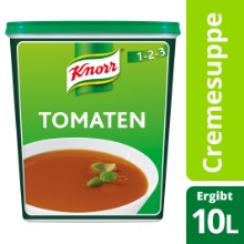 Tomaten Cremesuppe 1-2-3 Knorr
Minestra di pomodoro Knorr