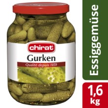 Gurken/Cetrioli Chirat, Net 900 g