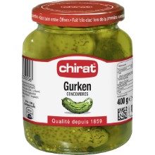 Gurken/Cetrioli Chirat, Net 215 g