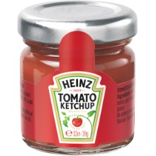 Ketchup Heinz, Gläser Portionen
Ketchup Heinz, vasetti porzioni