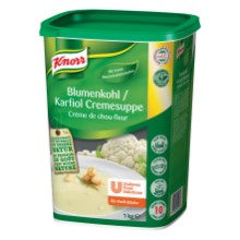 Blumenkohl Cremesuppe Knorr
Minestra di cavolfiore Knorr