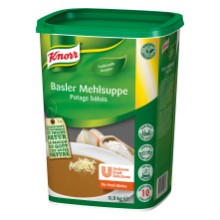 Basler Mehlsuppe Knorr
Minestra alla farina basilese